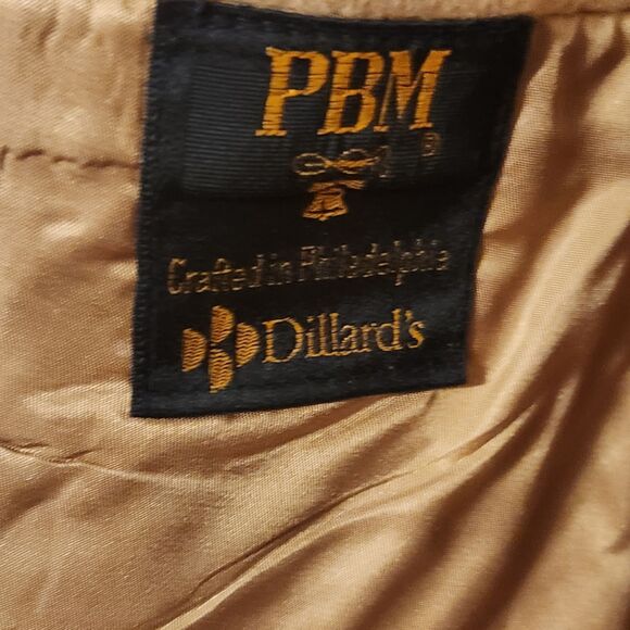 Vintage PMB 100% Camel Hair Men's Blazer Size 40, Tan Dillard's - Picture 4 of 12